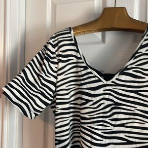 Zebra striped shirt